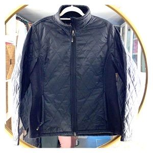 LL Bean fleece lined quilted jacket
